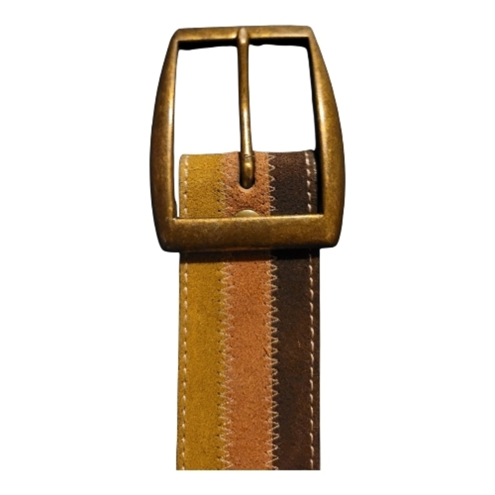 Gap Garrison Solid Brass Multicolor Suede Leather… - image 8